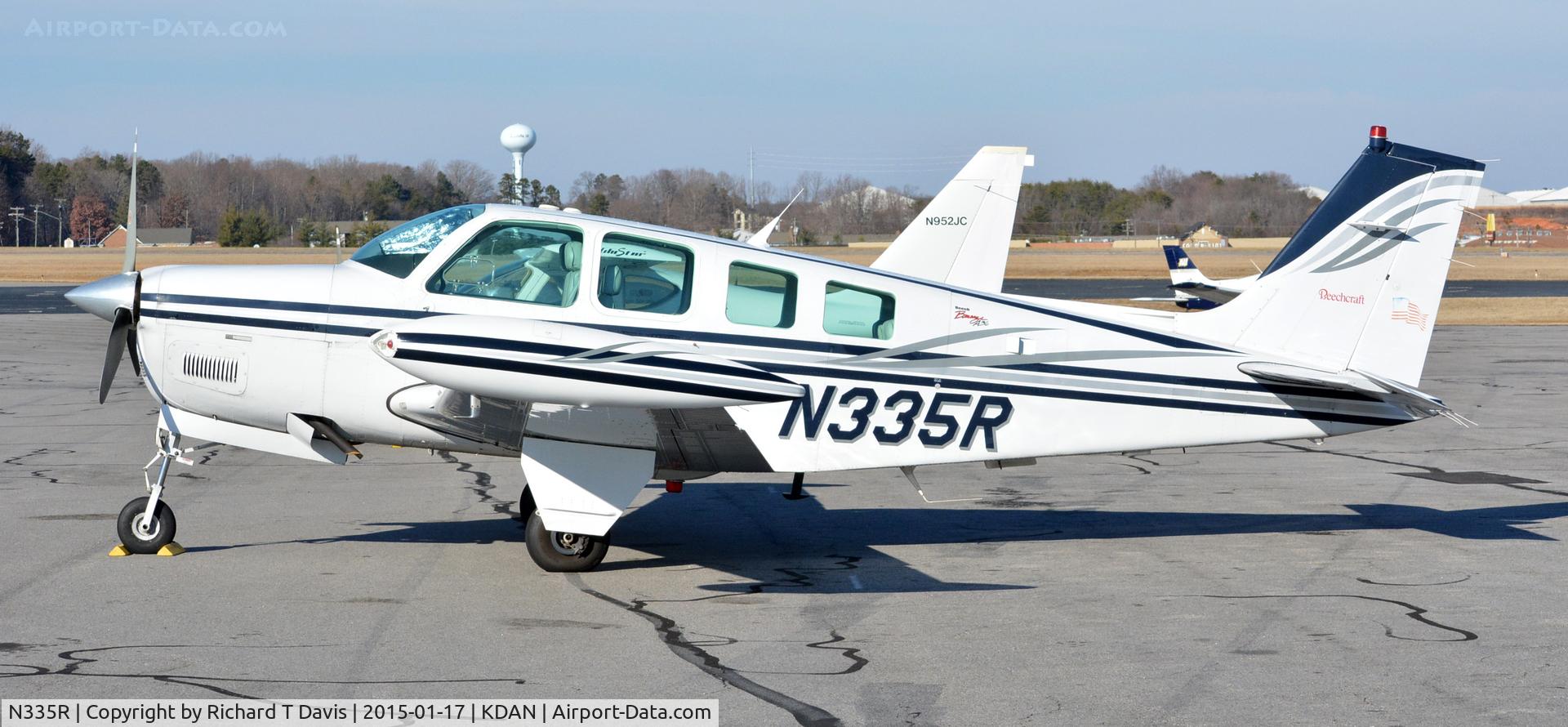 N335R, 2000 Raytheon Aircraft Company A36 Bonanza C/N E-3335, Beech A36 in Danville Va
