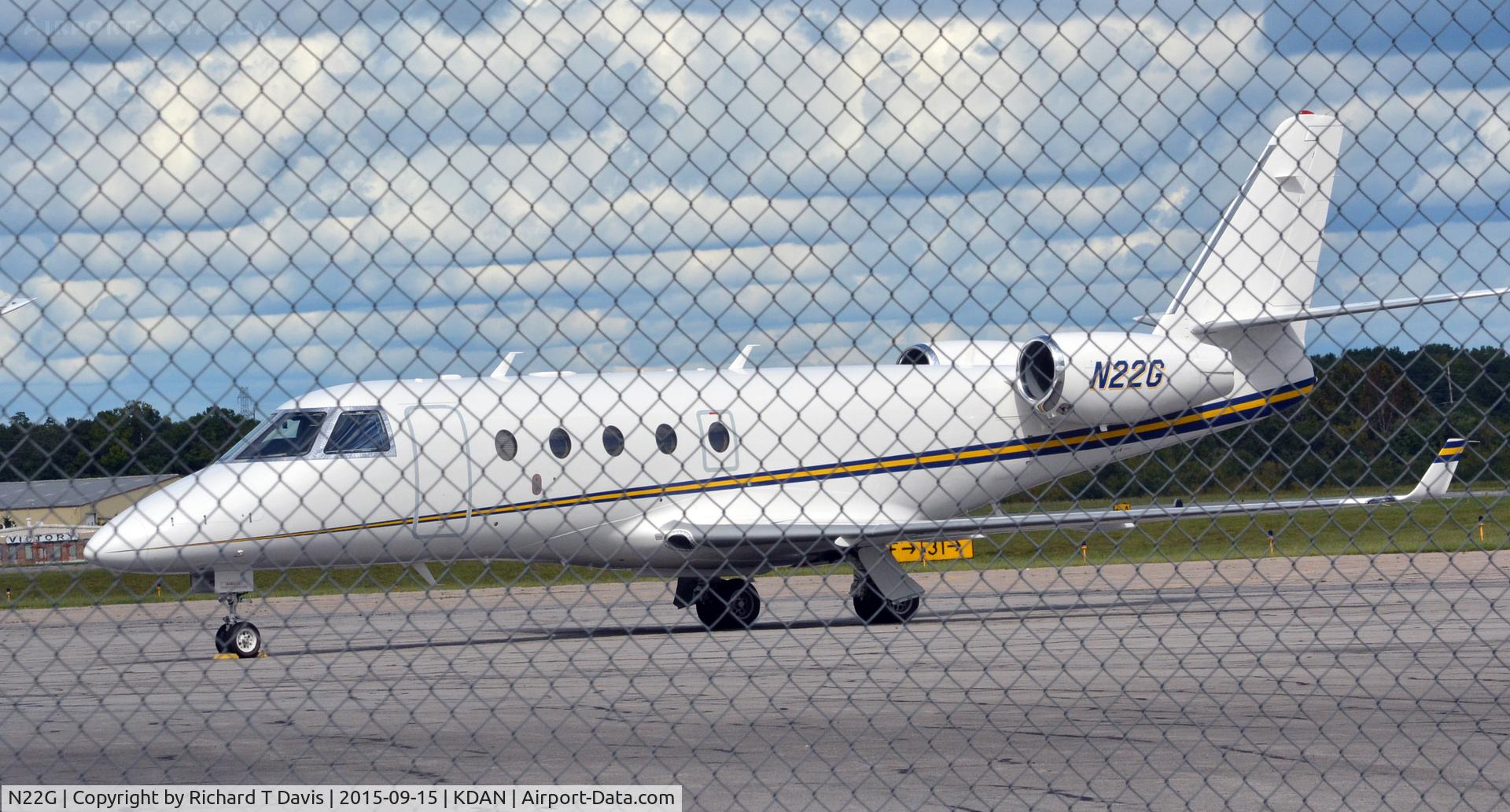 N22G, 1993 Learjet 60 C/N 022, 1993 Learjet 60 in Danville Va.