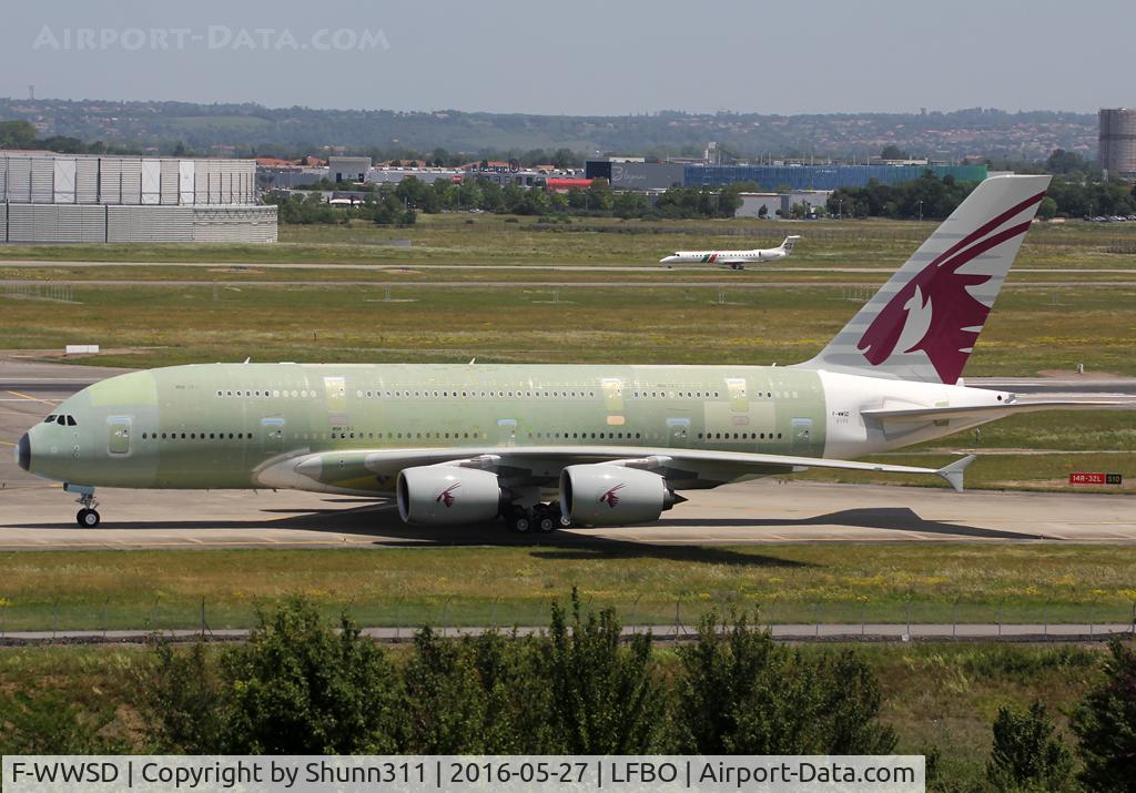 F-WWSD, 2015 Airbus A380-861 C/N 0193, C/n 0193 - For Qatar Airways