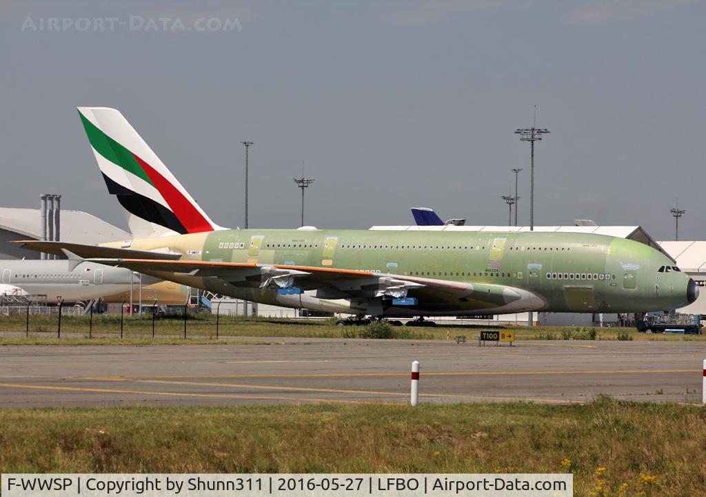F-WWSP, 2016 Airbus A380-861 C/N 0224, C/n 0224 - For Emirates