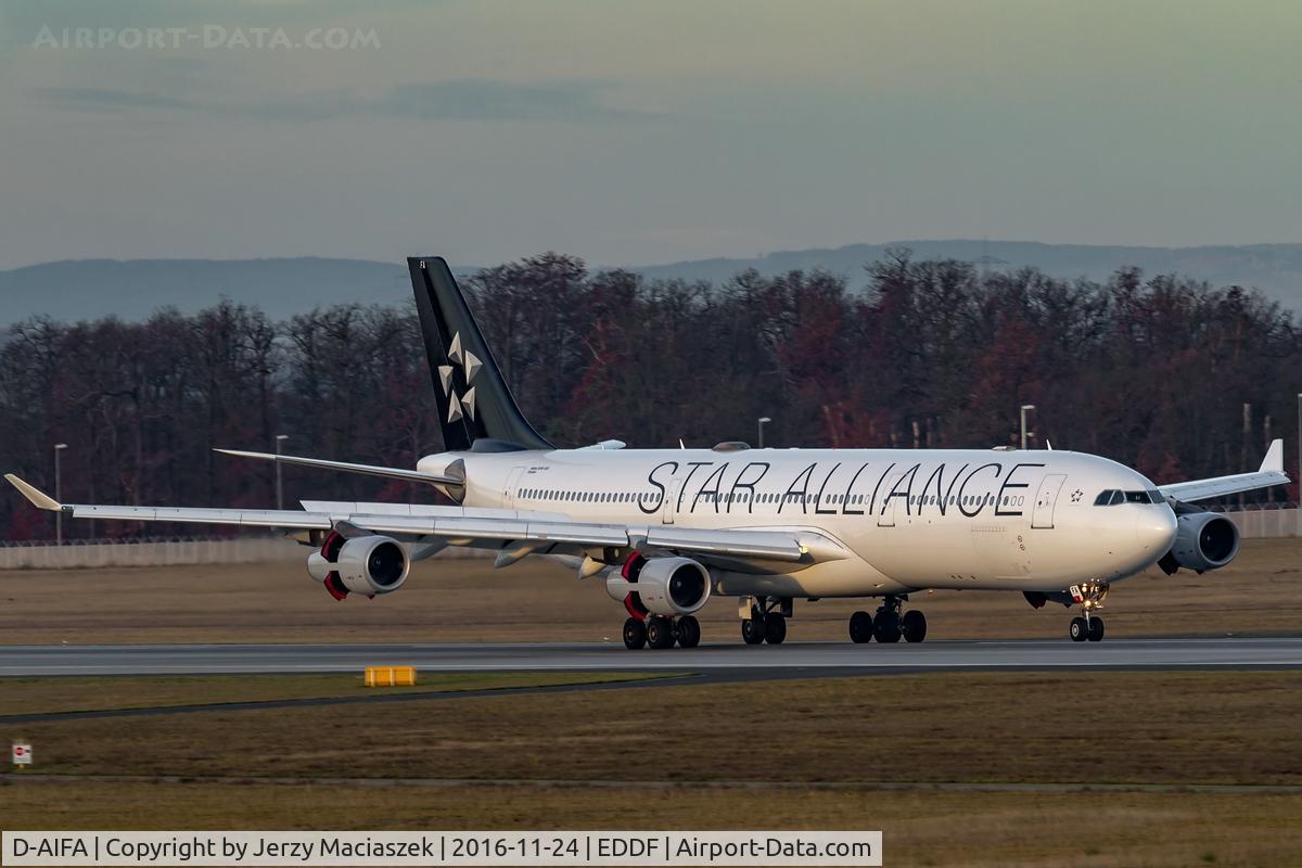 D-AIFA, 2000 Airbus A340-313X C/N 352, Airbus A340-313X