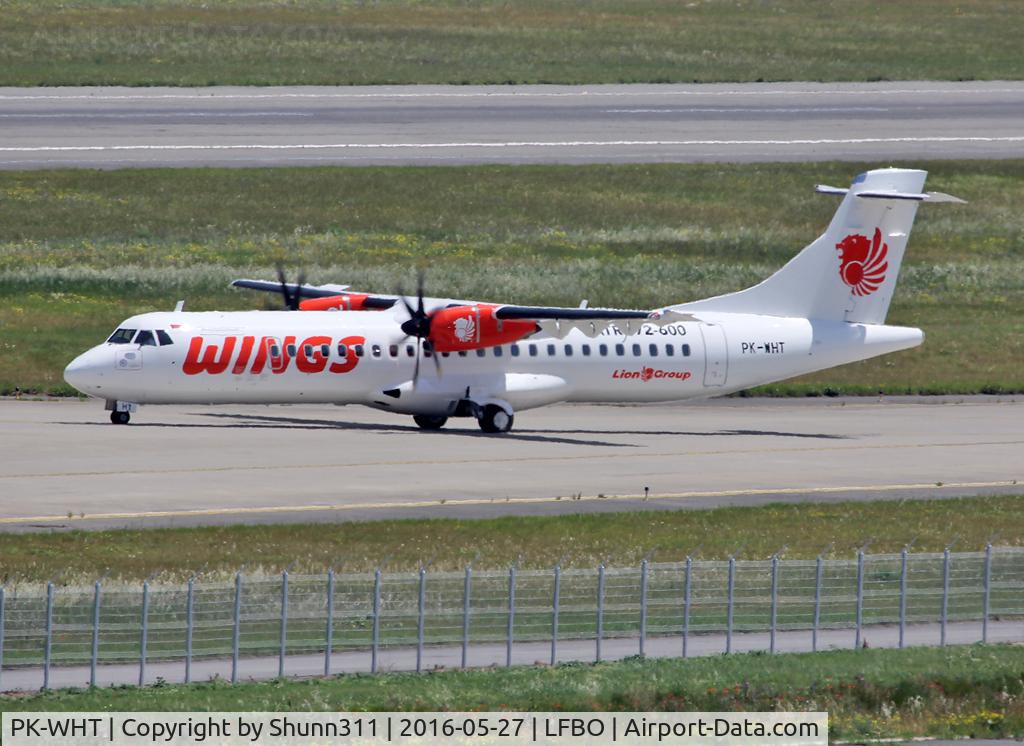PK-WHT, 2016 ATR 72-600 (72-212A) C/N 1327, Delivery day...