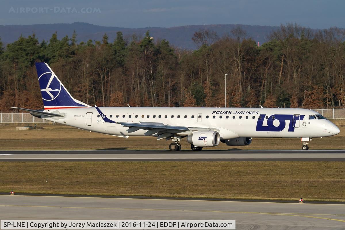 SP-LNE, 2012 Embraer 195LR (ERJ-190-200LR) C/N 19000583, ERJ-190-200LR