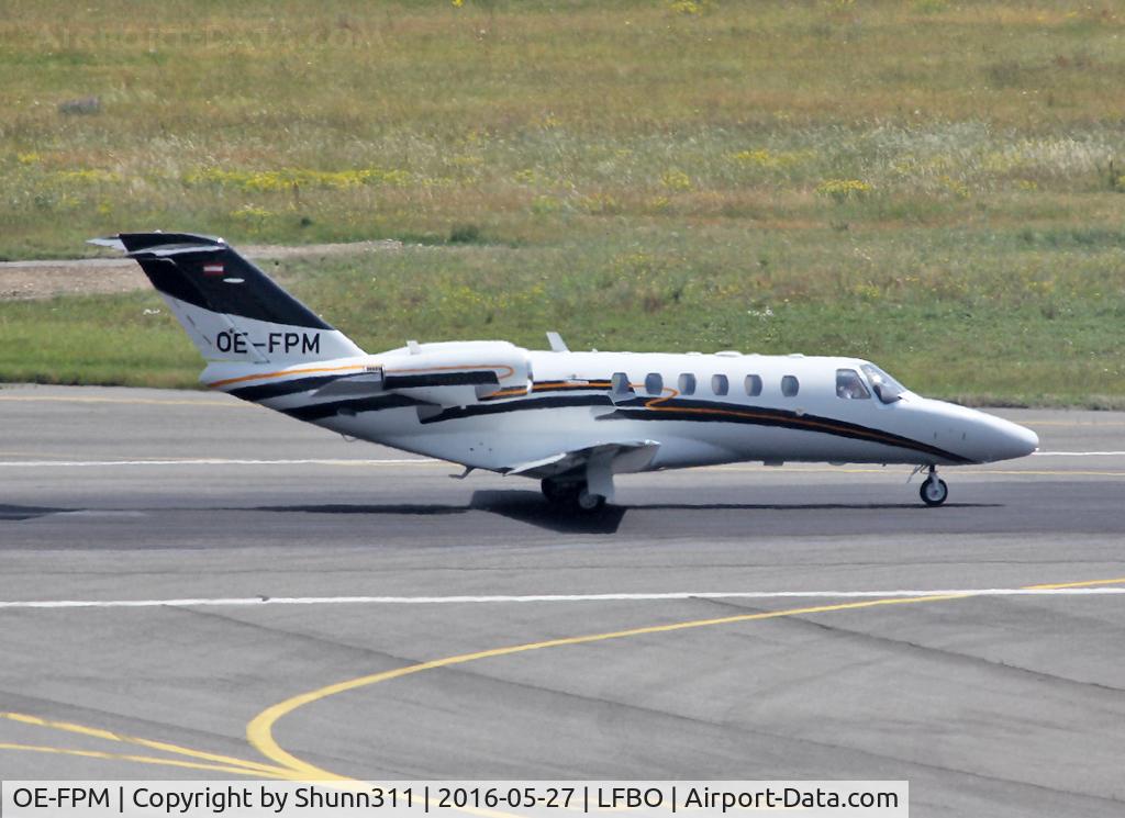 OE-FPM, 2008 Cessna 525A CitationJet CJ2 C/N 525A-0433, Lining up rwy 14R for departure...