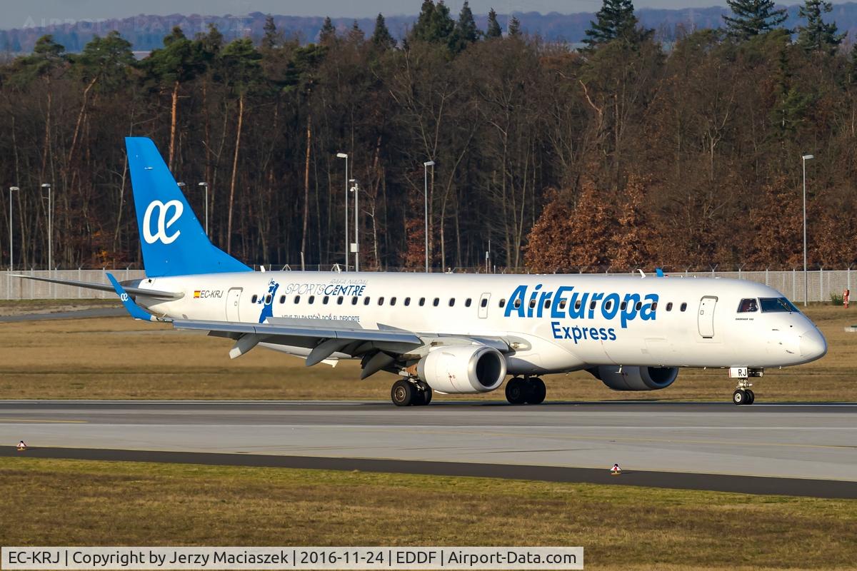 EC-KRJ, 2008 Embraer 195LR (ERJ-190-200LR) C/N 19000196, ERJ-190-200LR 195LR