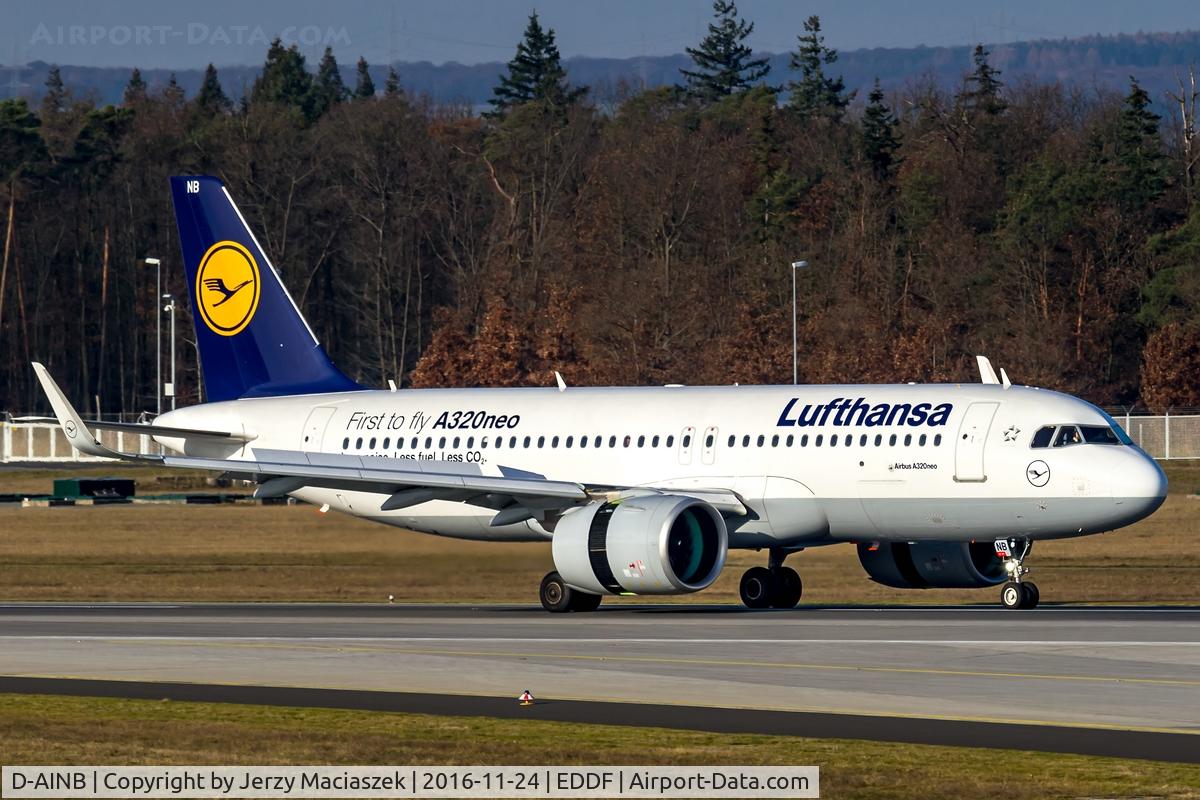 D-AINB, 2016 Airbus A320-271N C/N 6864, Airbus A320-271N,