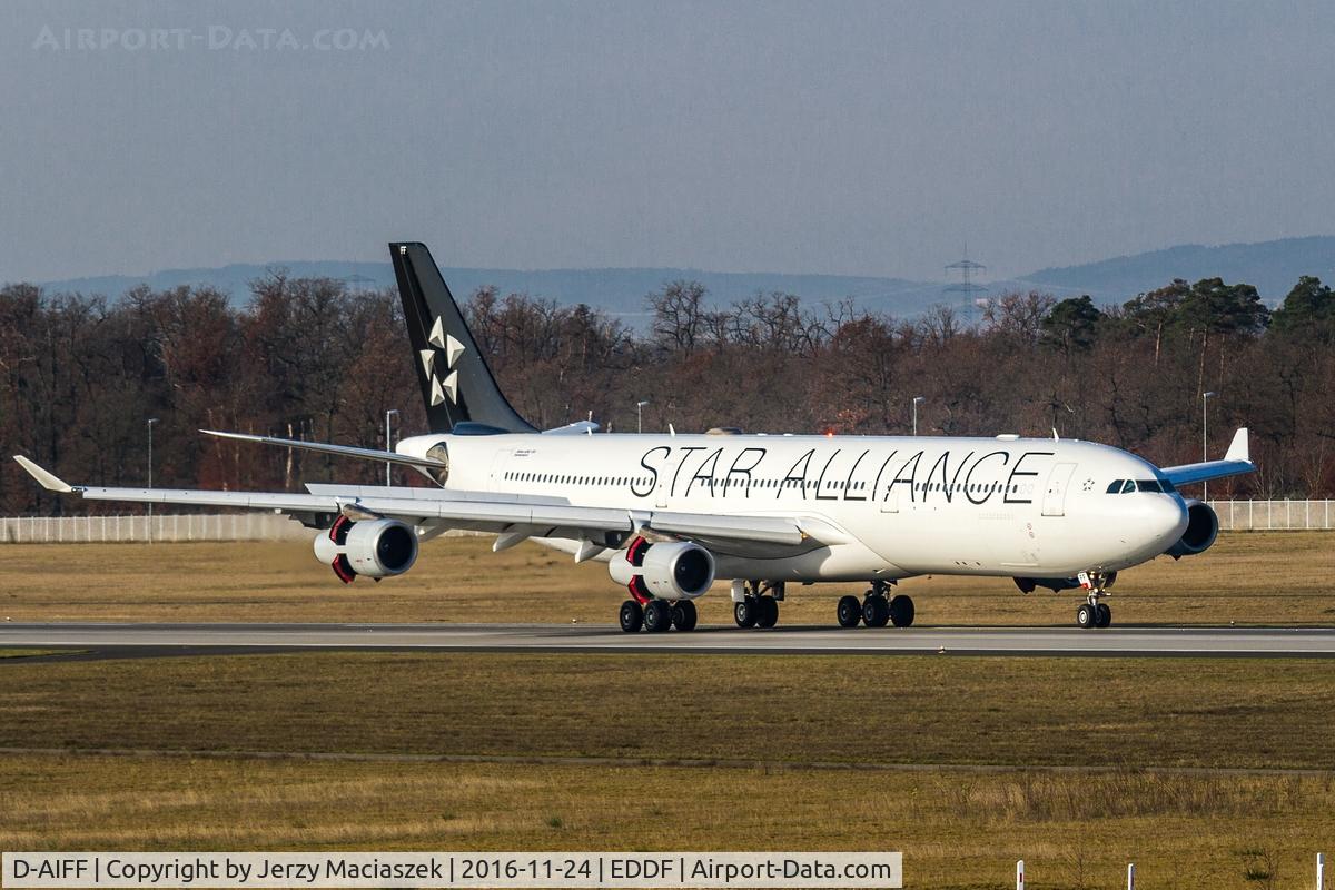 D-AIFF, 2001 Airbus A340-313X C/N 447, Airbus A340-313X,