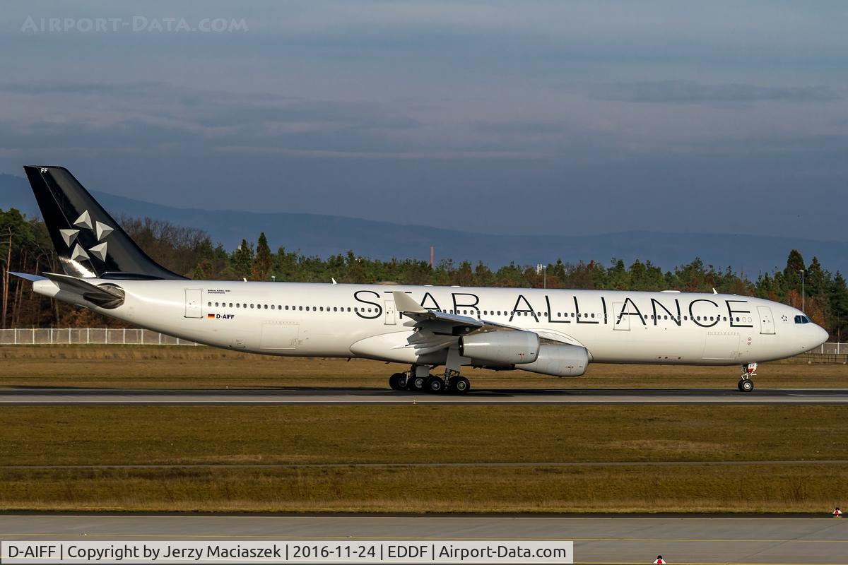 D-AIFF, 2001 Airbus A340-313X C/N 447, Airbus A340-313X,