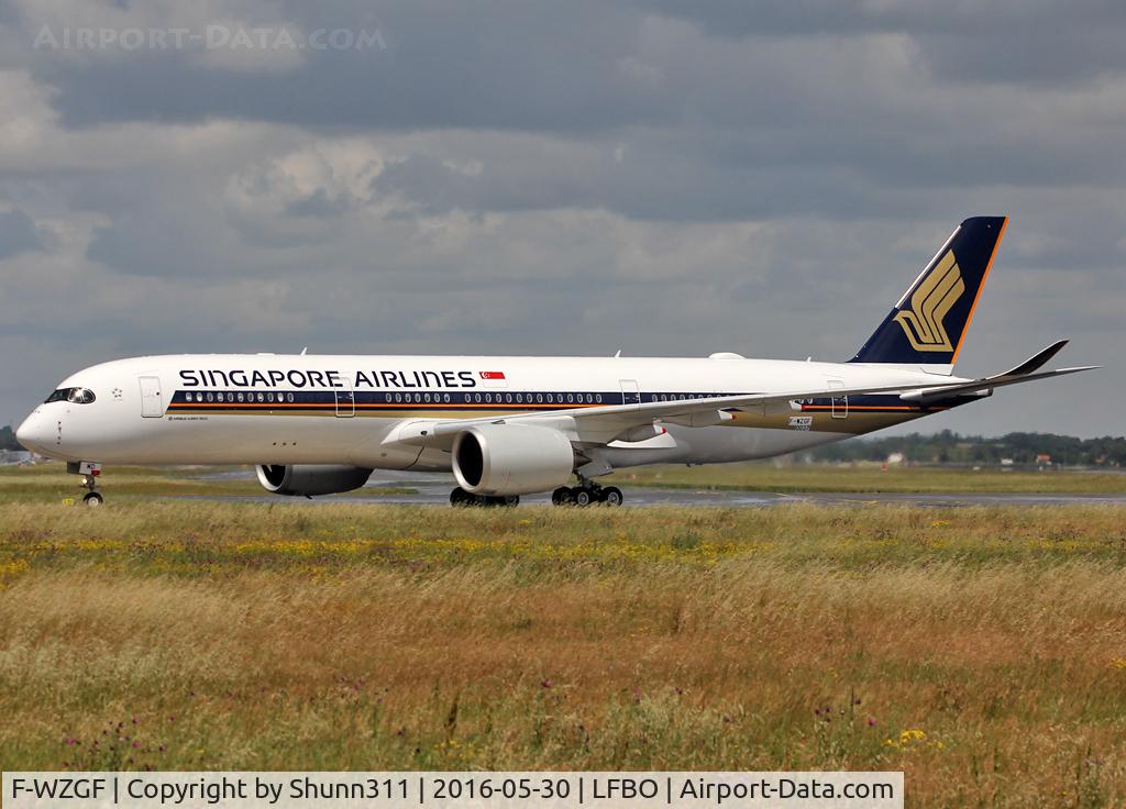 F-WZGF, 2016 Airbus A350-941 C/N 037, C/n 0037 - To be 9V-SMD
