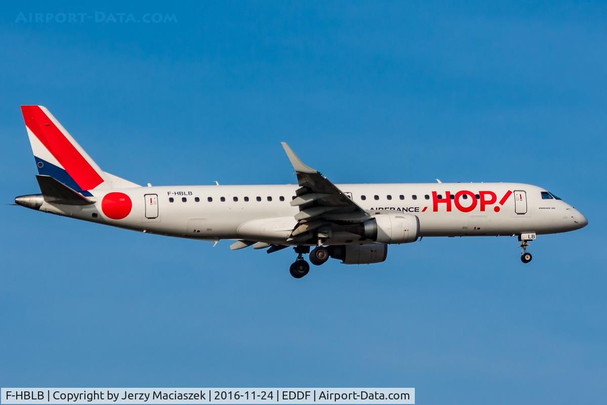 F-HBLB, 2007 Embraer 190LR (ERJ-190-100LR) C/N 19000060, ERJ-190-100LR 190LR