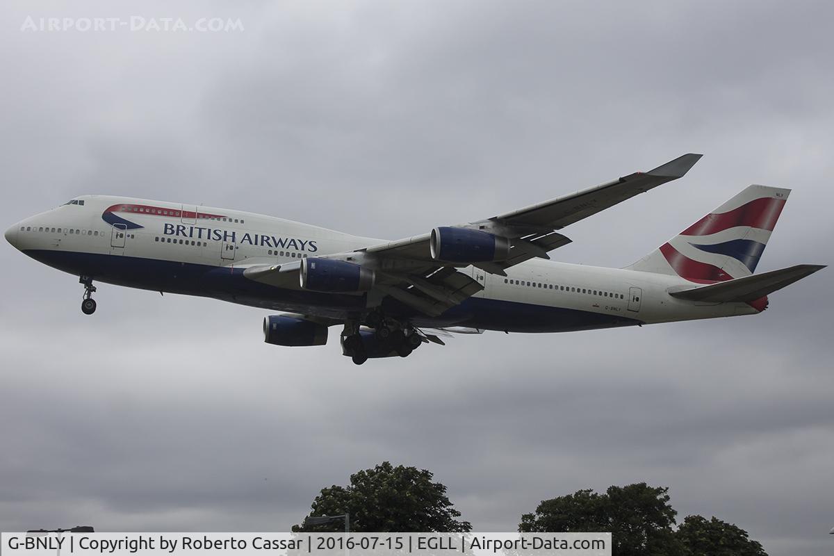 G-BNLY, 1993 Boeing 747-436 C/N 27090, Heathrow 2016