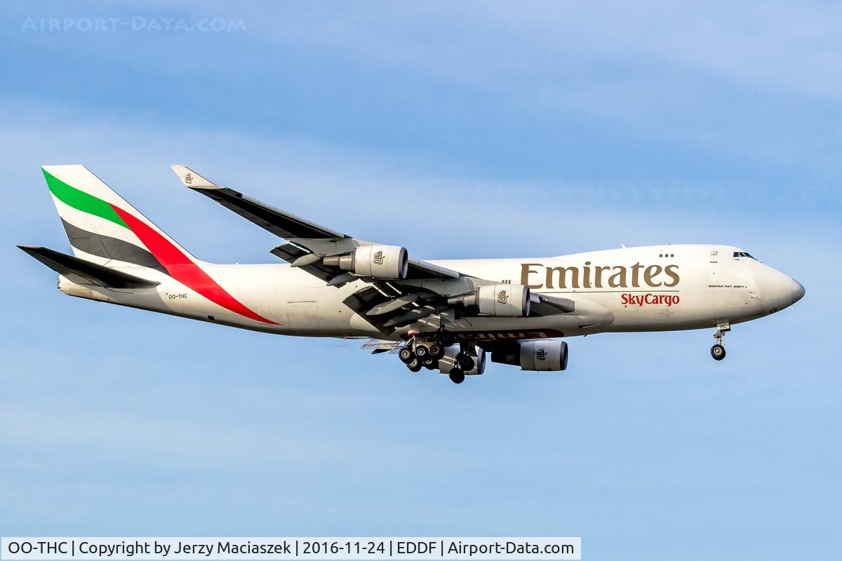 OO-THC, 2007 Boeing 747-4HAERF C/N 35235, Boeing 747-4HAERF,