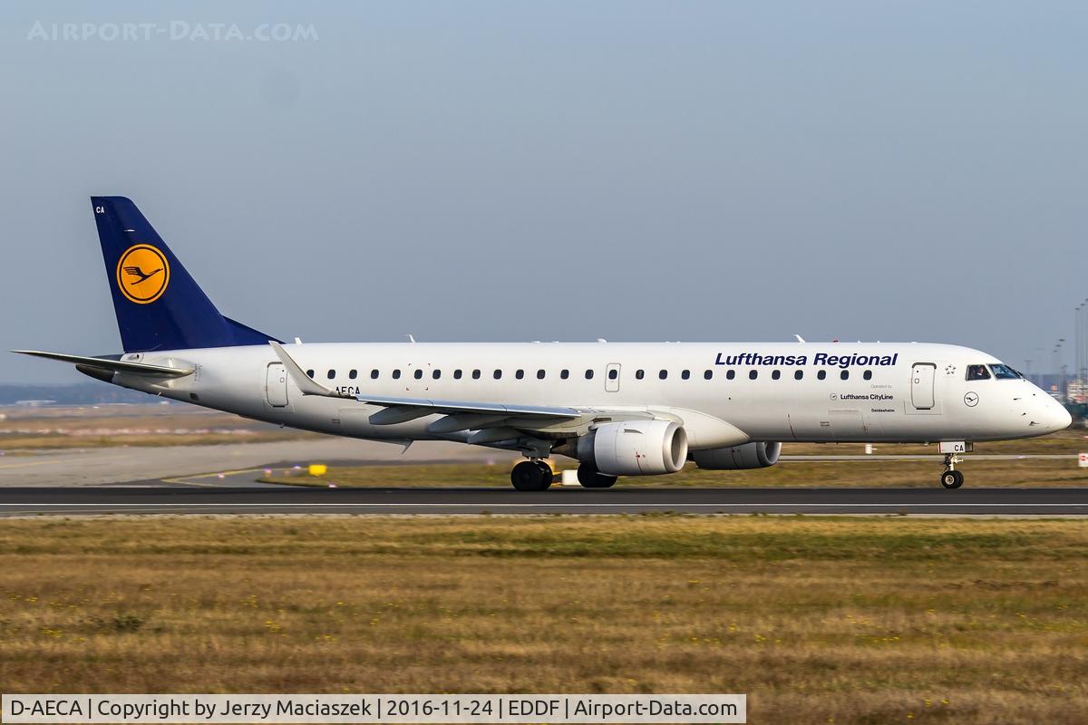 D-AECA, 2009 Embraer 190LR (ERJ-190-100LR) C/N 19000327, Embraer ERJ-190-100LR