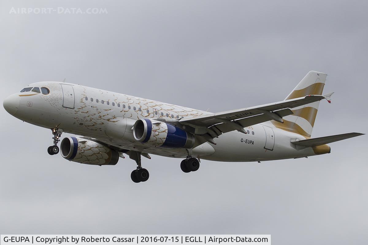 G-EUPA, 1999 Airbus A319-131 C/N 1082, Heathrow 2016