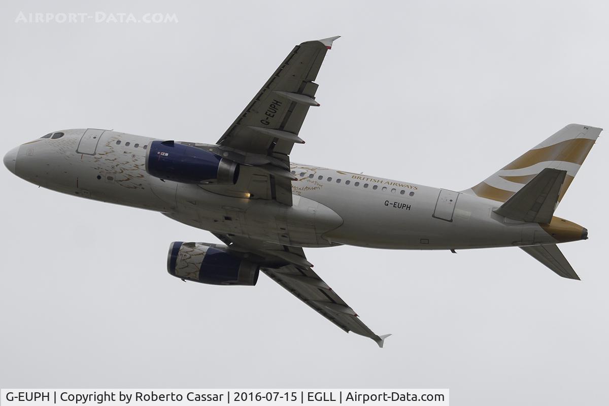 G-EUPH, 2000 Airbus A319-131 C/N 1225, Heathrow 2016