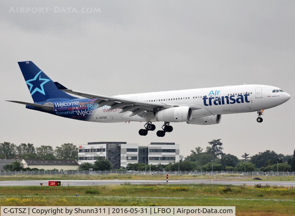 C-GTSZ, 2008 Airbus A330-243 C/N 971, Landing rwy 32R