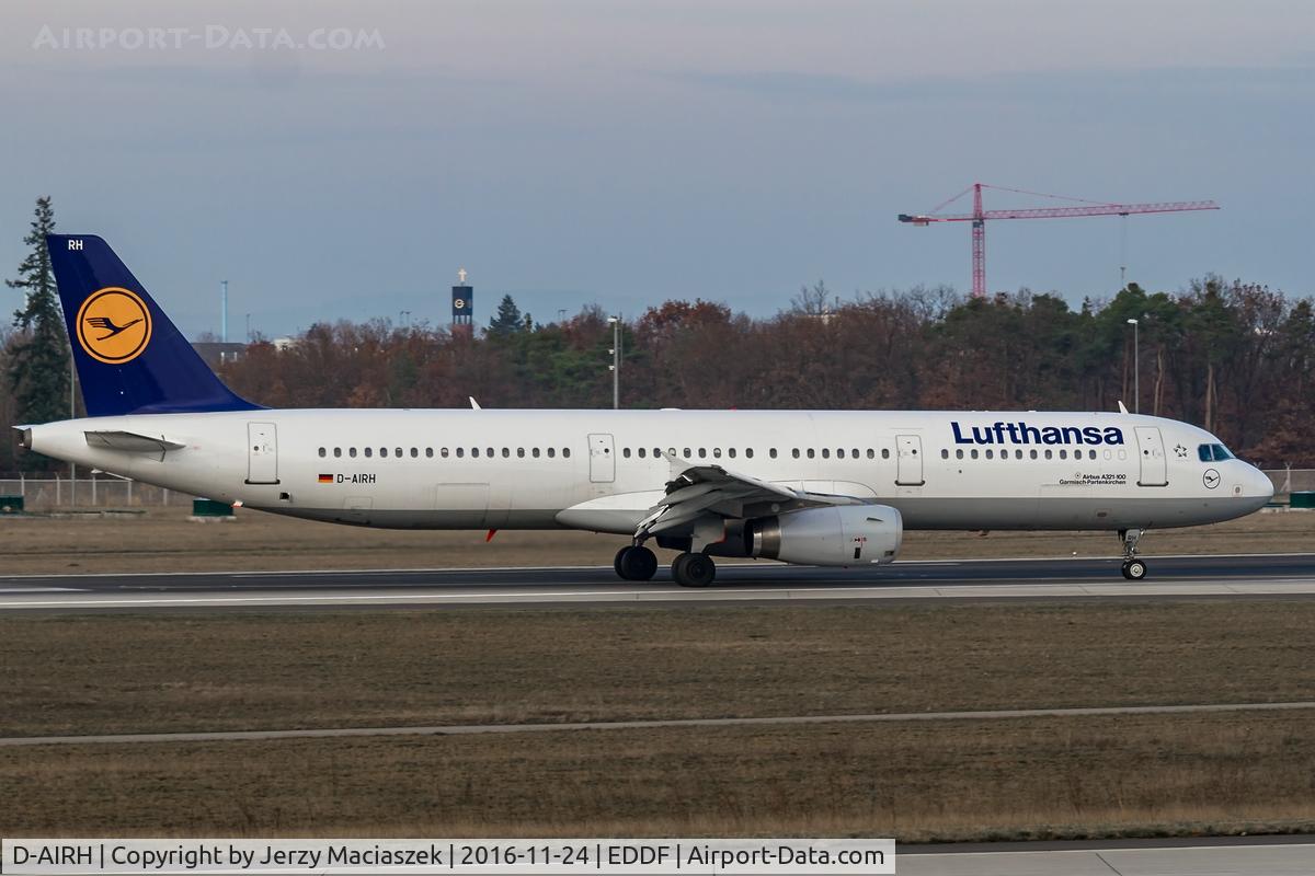 D-AIRH, 1993 Airbus A321-131 C/N 0412, Airbus A321-131