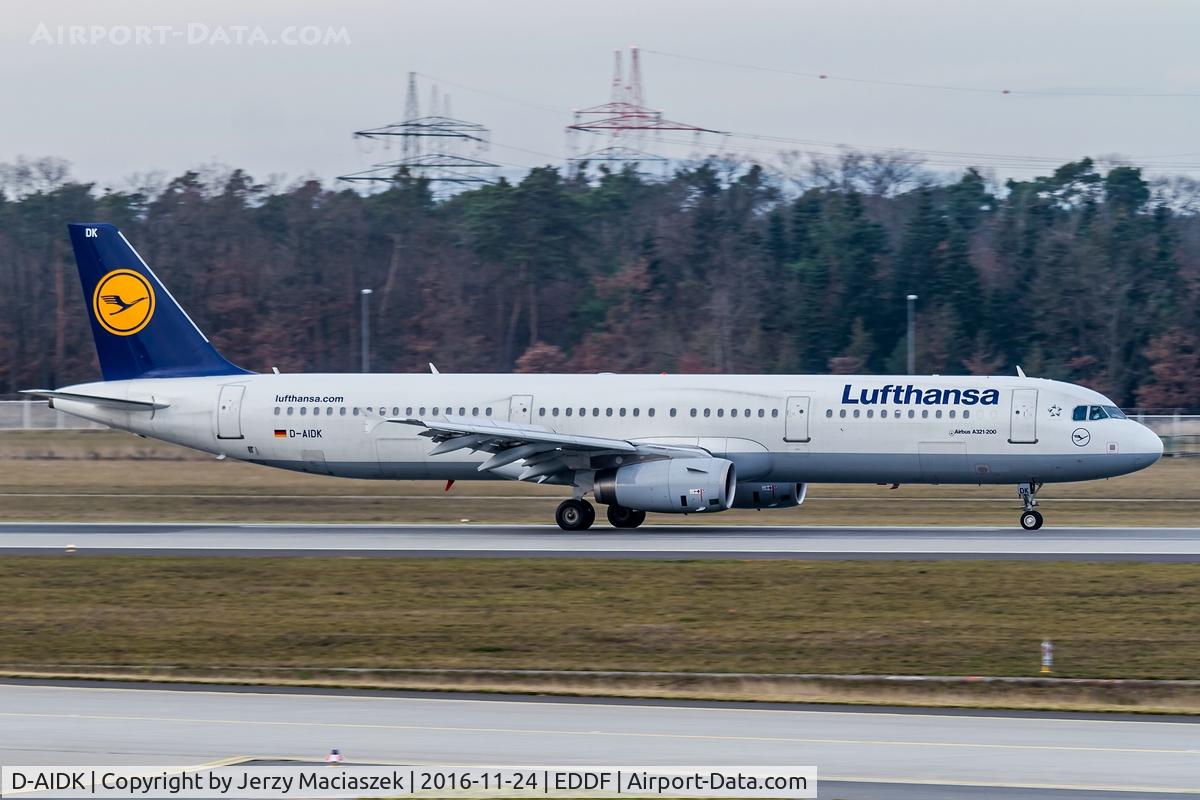 D-AIDK, 2011 Airbus A321-231 C/N 4819, Airbus A321-231