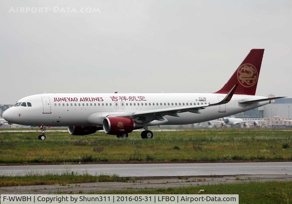 F-WWBH, 2016 Airbus A320-214 C/N 7116, C/N 7116 - To be B-8536
