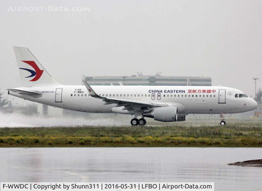 F-WWDC, 2016 Airbus A320-214 C/N 7189, C/n 7189 - To be B-8556
