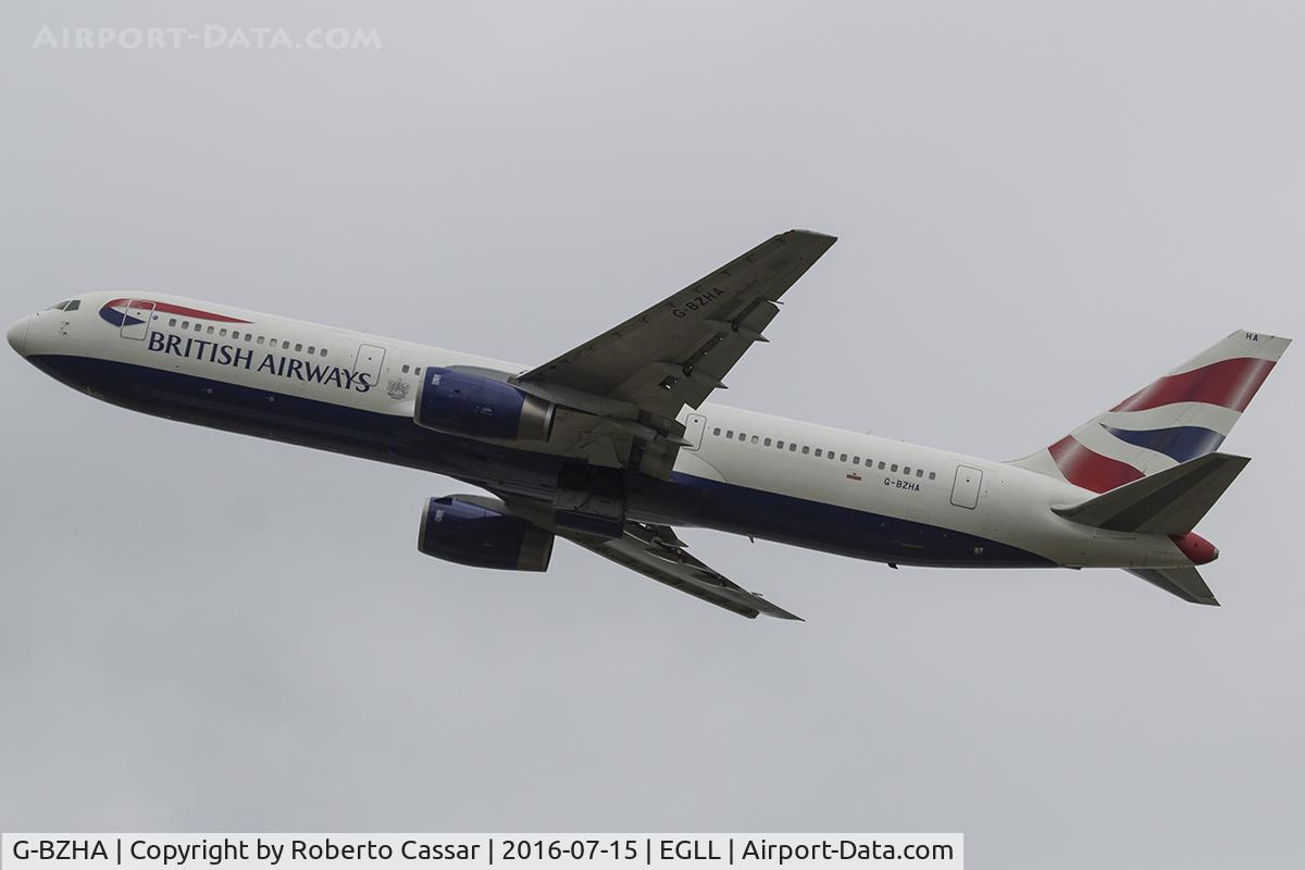G-BZHA, 1998 Boeing 767-336 C/N 29230, Heathrow 2016