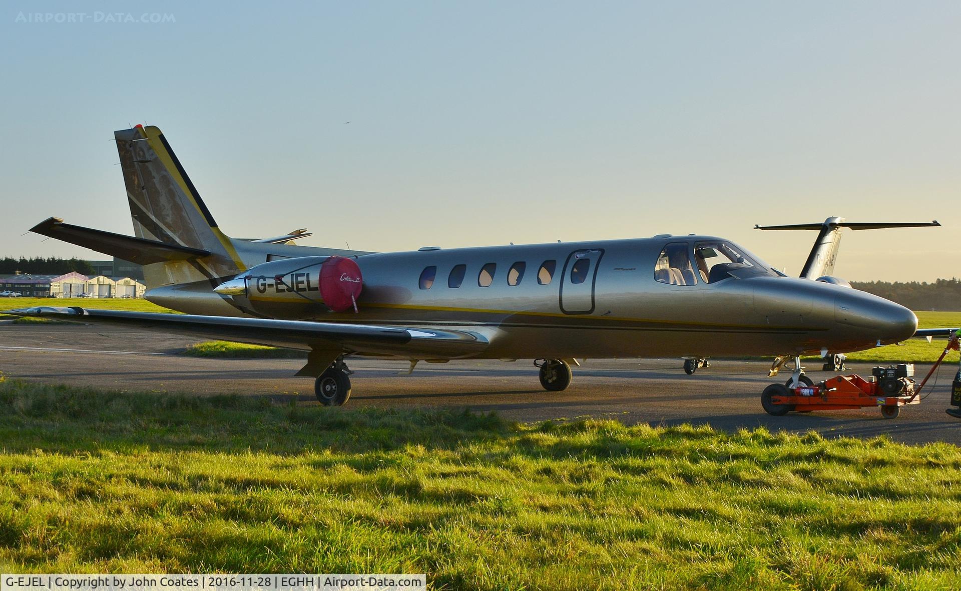 G-EJEL, 1990 Cessna 550 Citation II C/N 550-0643, At CSE in new colours