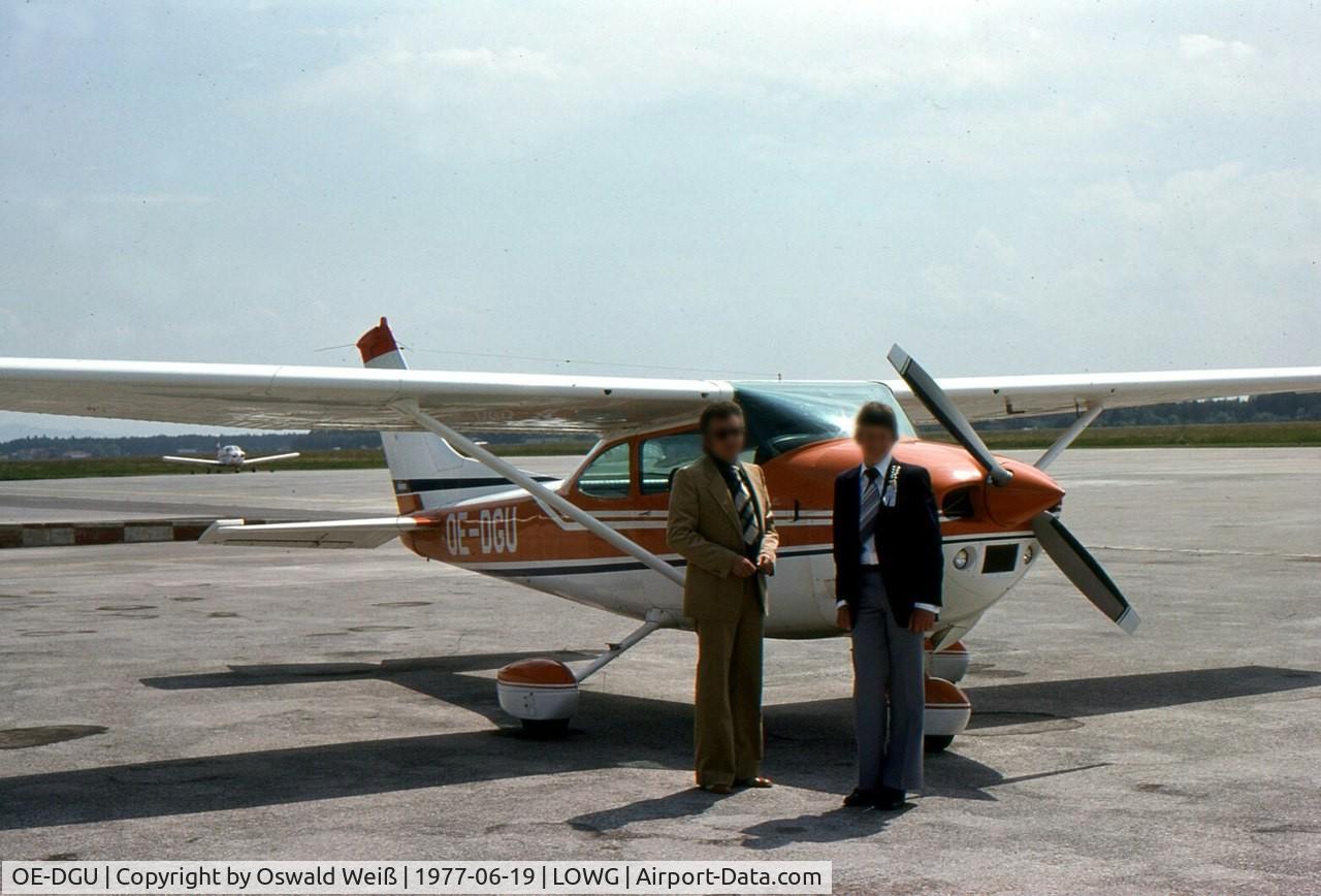 OE-DGU, 1974 Cessna 182P Skylane C/N 18263497, I was at my confirmation day
