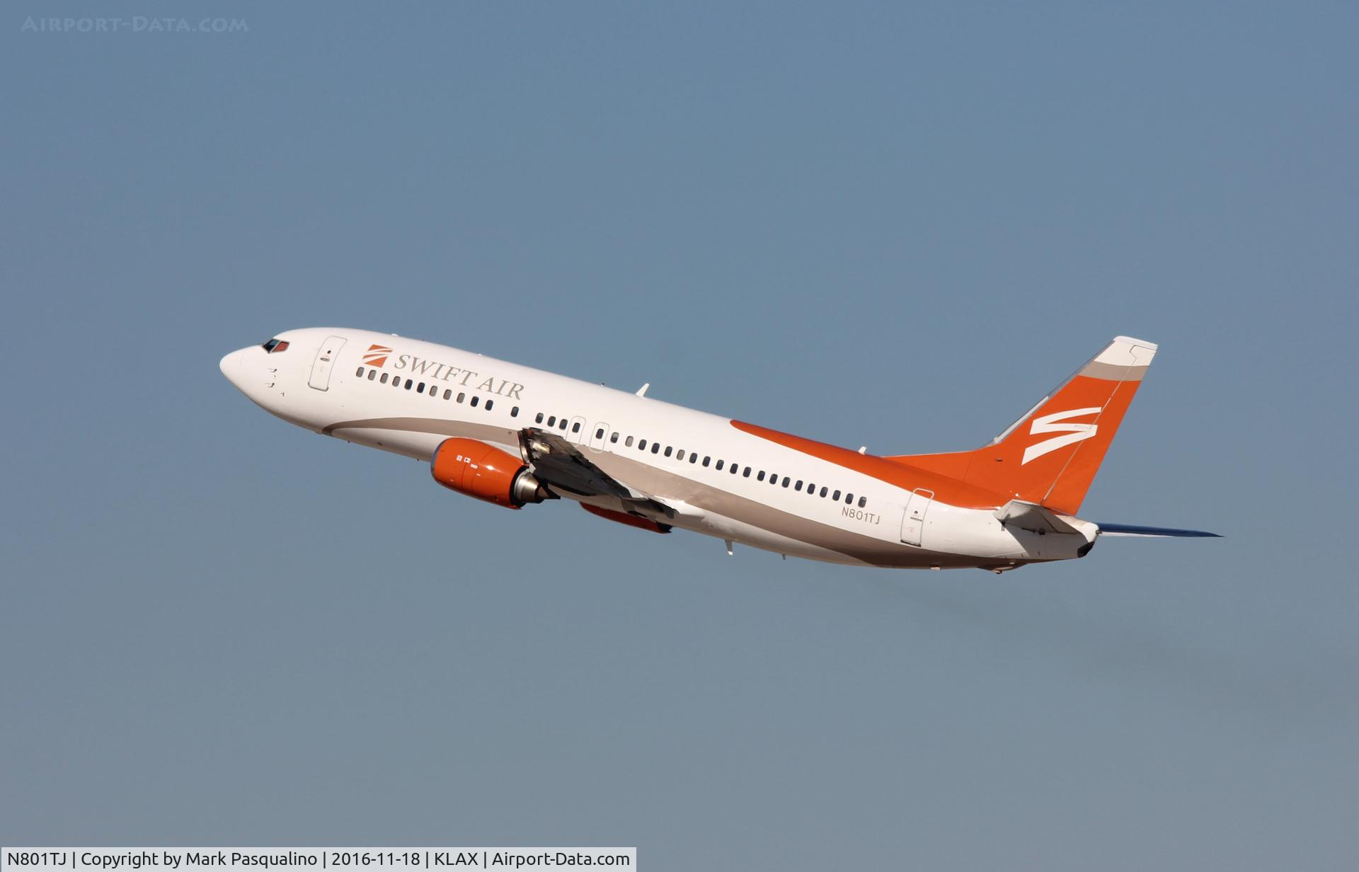 N801TJ, 1990 Boeing 737-4B7 C/N 24892, Boeing 737-400