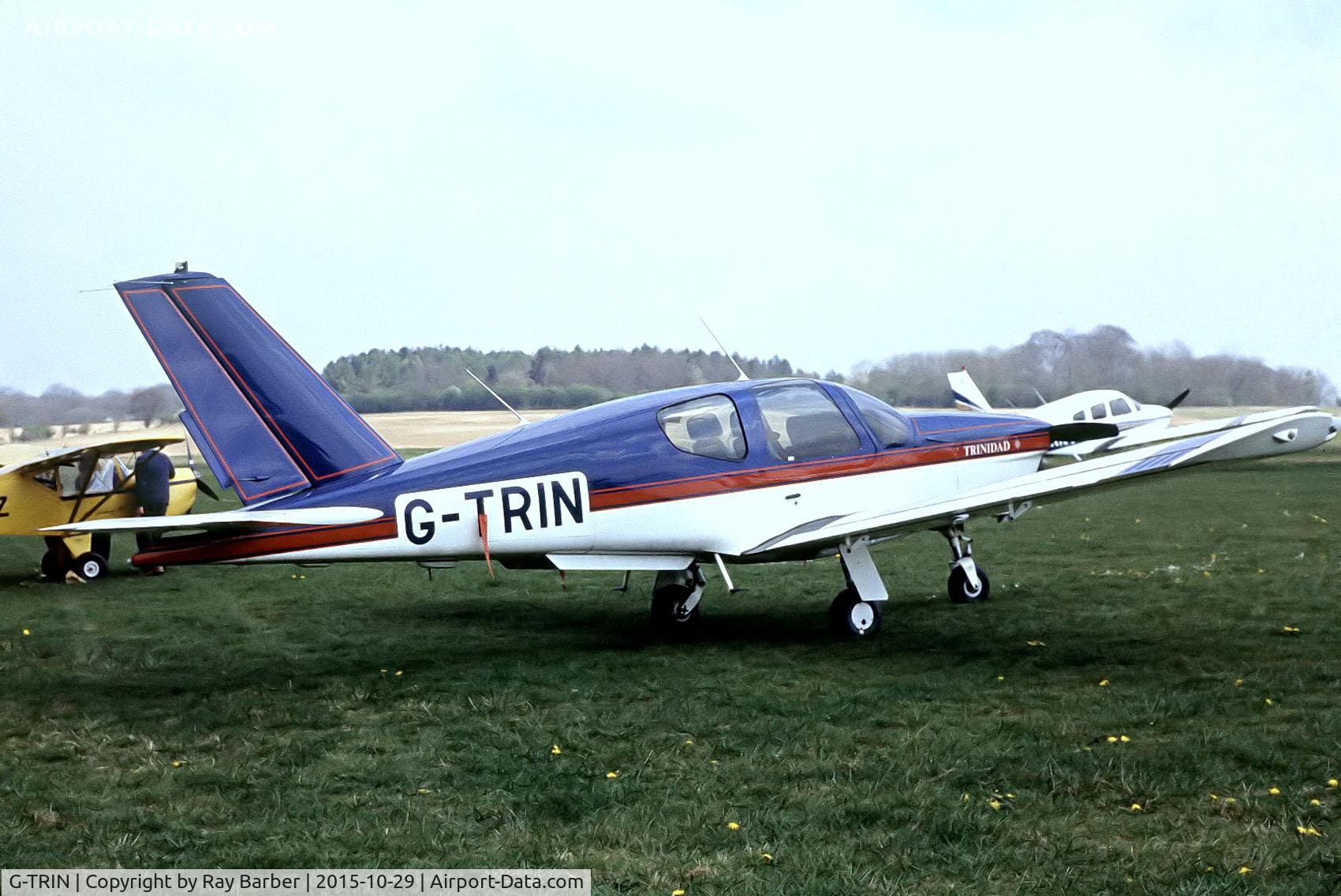 G-TRIN, 1990 Socata TB-20 Trinidad C/N 1131, Socata TB-20 Trinidad [1131] (Place & Date unknown). From a slide.