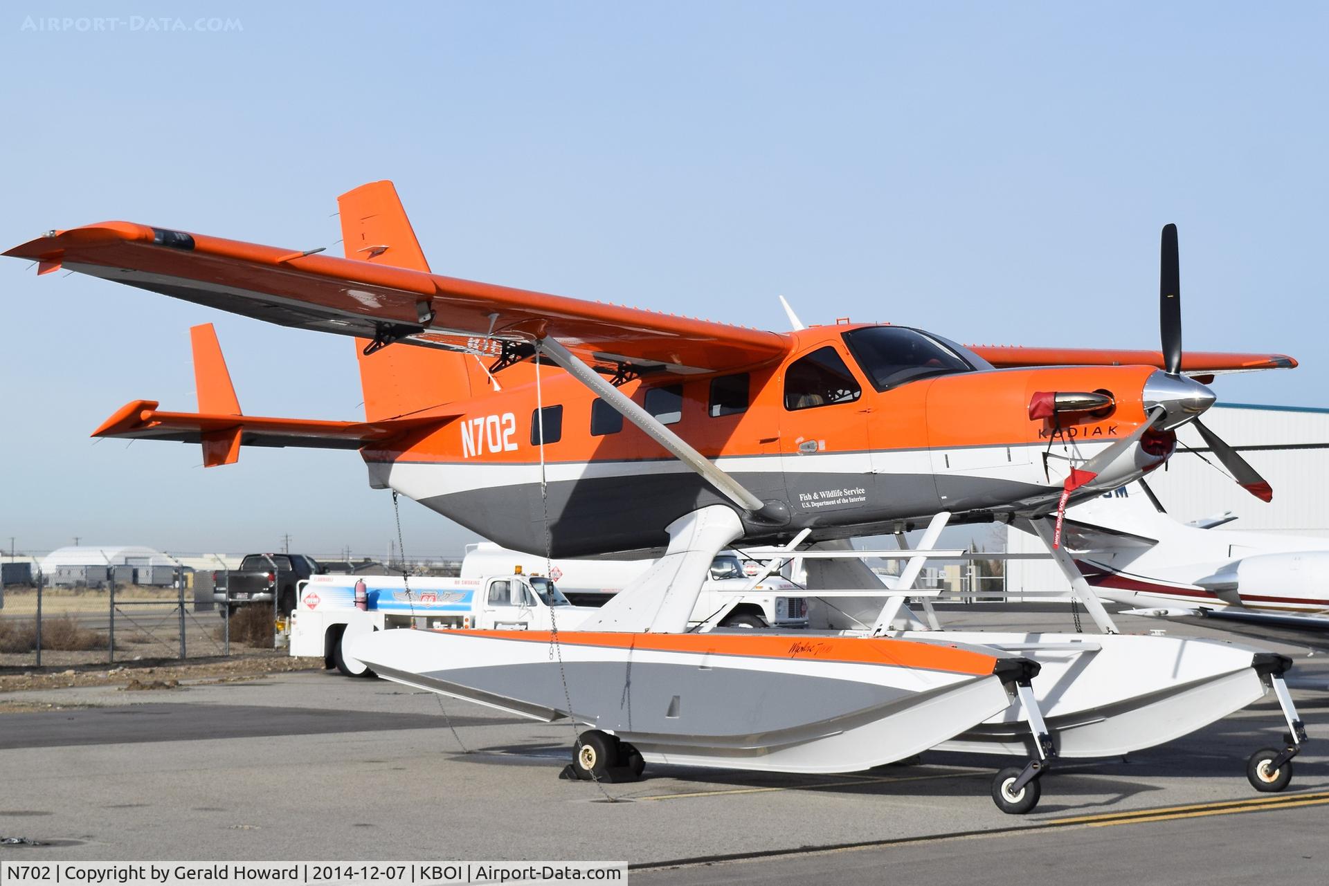 N702, 2010 Quest Kodiak 100 C/N 100-0035, Fish & Game Aircraft
