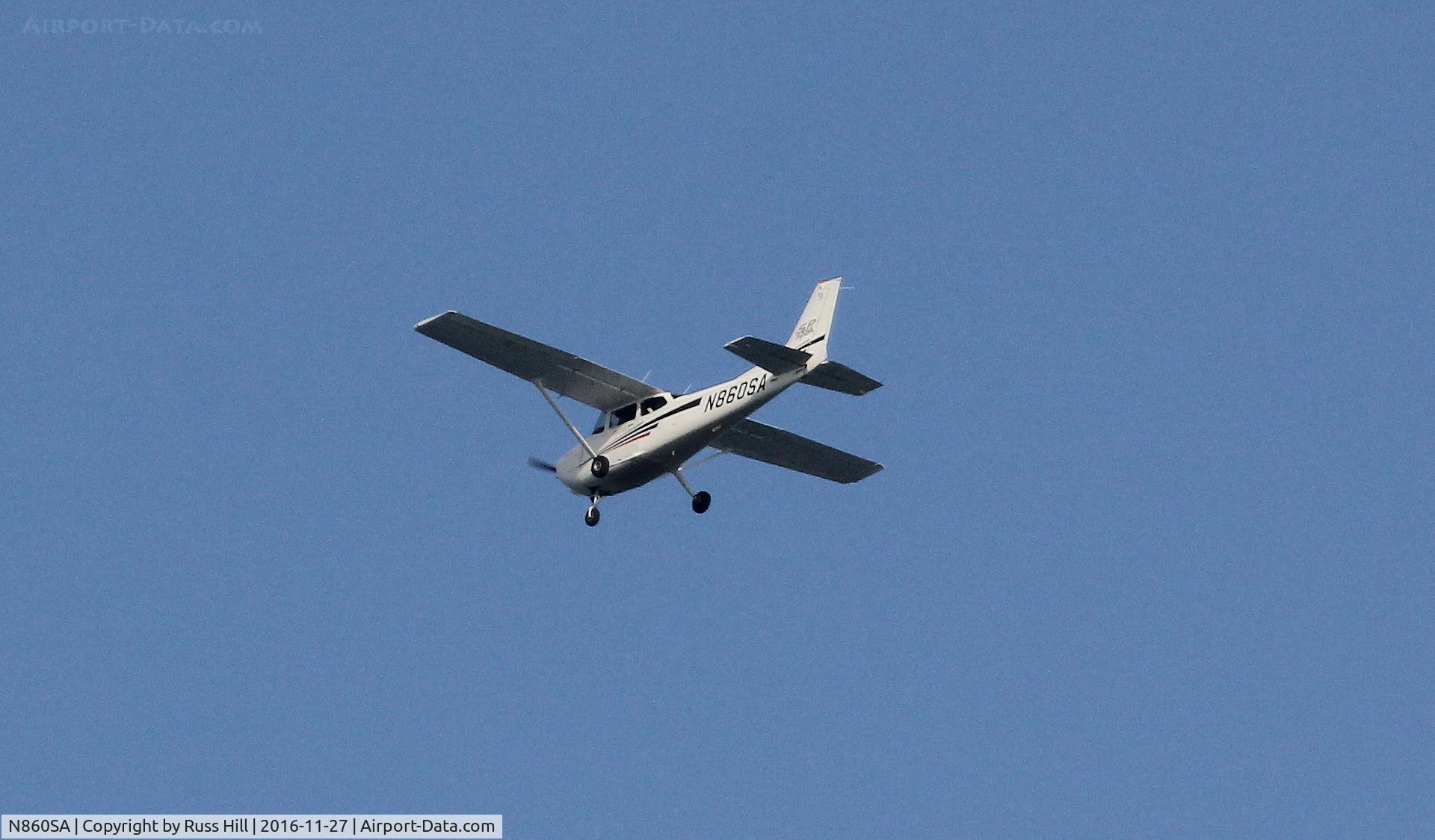 N860SA, 2001 Cessna 172S C/N 172S8860, Over Port Huron, MI