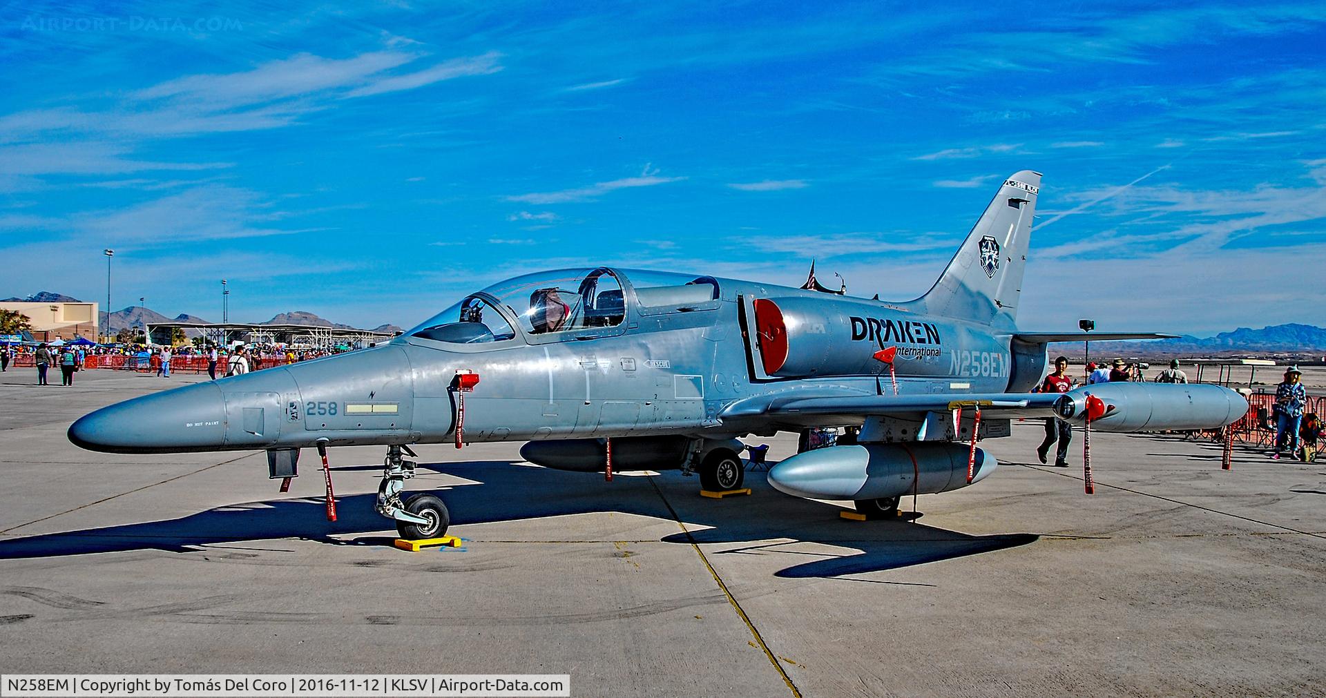 N258EM, 2001 Aero L-159 ALCA C/N 156022, N258EM  2001 Aero Vodochody L-159 ALCA C/N 156022 - Las Vegas - Nellis AFB (LSV / KLSV)
Aviation Nation 2016 Air Show
USA - Nevada, November 12, 2016
Photo: TDelCoro