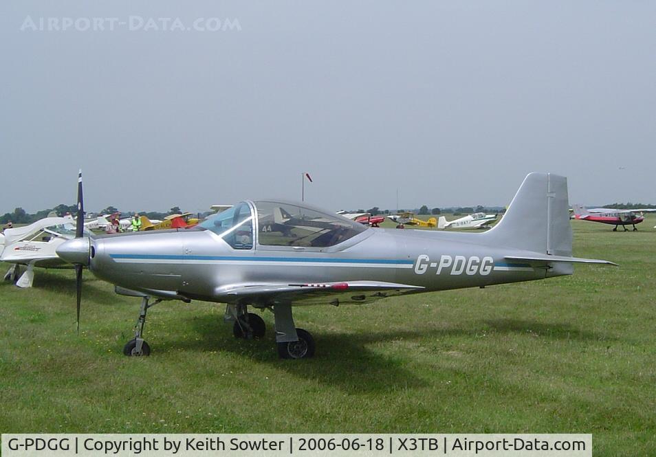 G-PDGG, 1959 Aeromere F-8L Falco III C/N 208, Breckland Strut Fly-in Tibenham