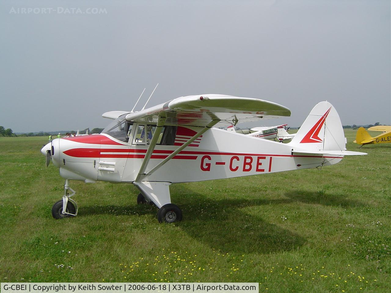 G-CBEI, 1961 Piper PA-22-108 Colt Colt C/N 22-9136, Breckland Strut Fly-in Tibenham