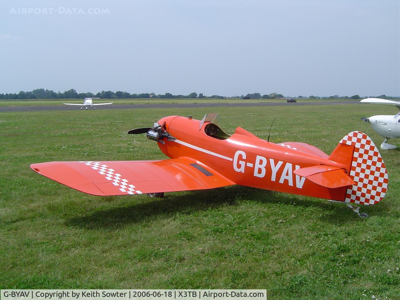 G-BYAV, 1999 Taylor JT-1 Monoplane C/N PFA 055-11010, Breckland Strut Fly-in Tibenham
