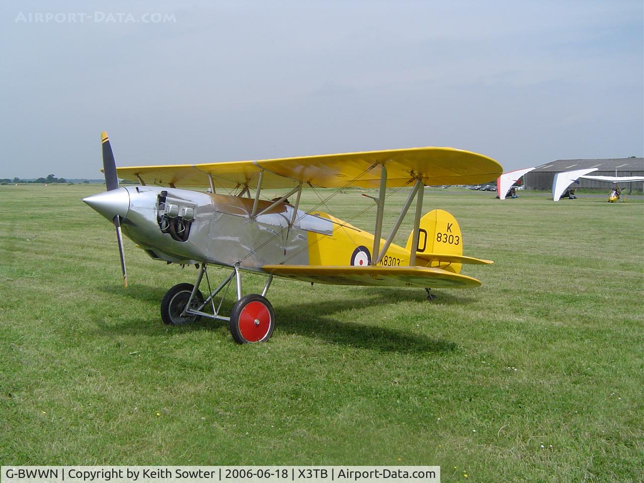 G-BWWN, 1998 Isaacs Fury II C/N PFA 011-10957, Breckland Strut Fly-in Tibenham