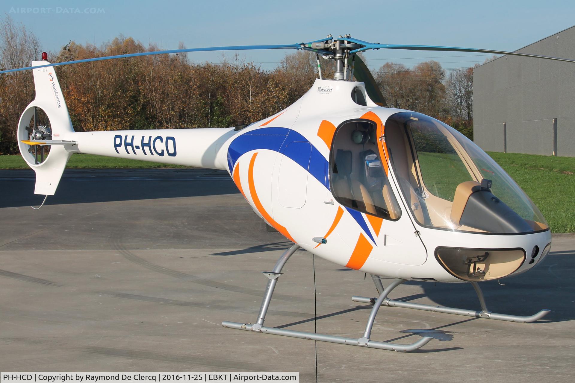 PH-HCD, Guimbal Cabri G2 C/N 1034, At Wevelgem Airport.