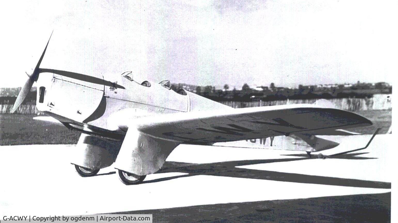 G-ACWY, 1934 Miles M.2F Hawk Major C/N 113, Owned by Lady Blanche Scott Douglas