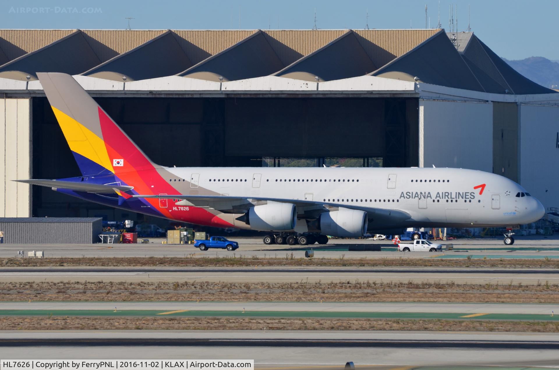 HL7626, 2013 Airbus A380-841 C/N 155, Asiana A388
