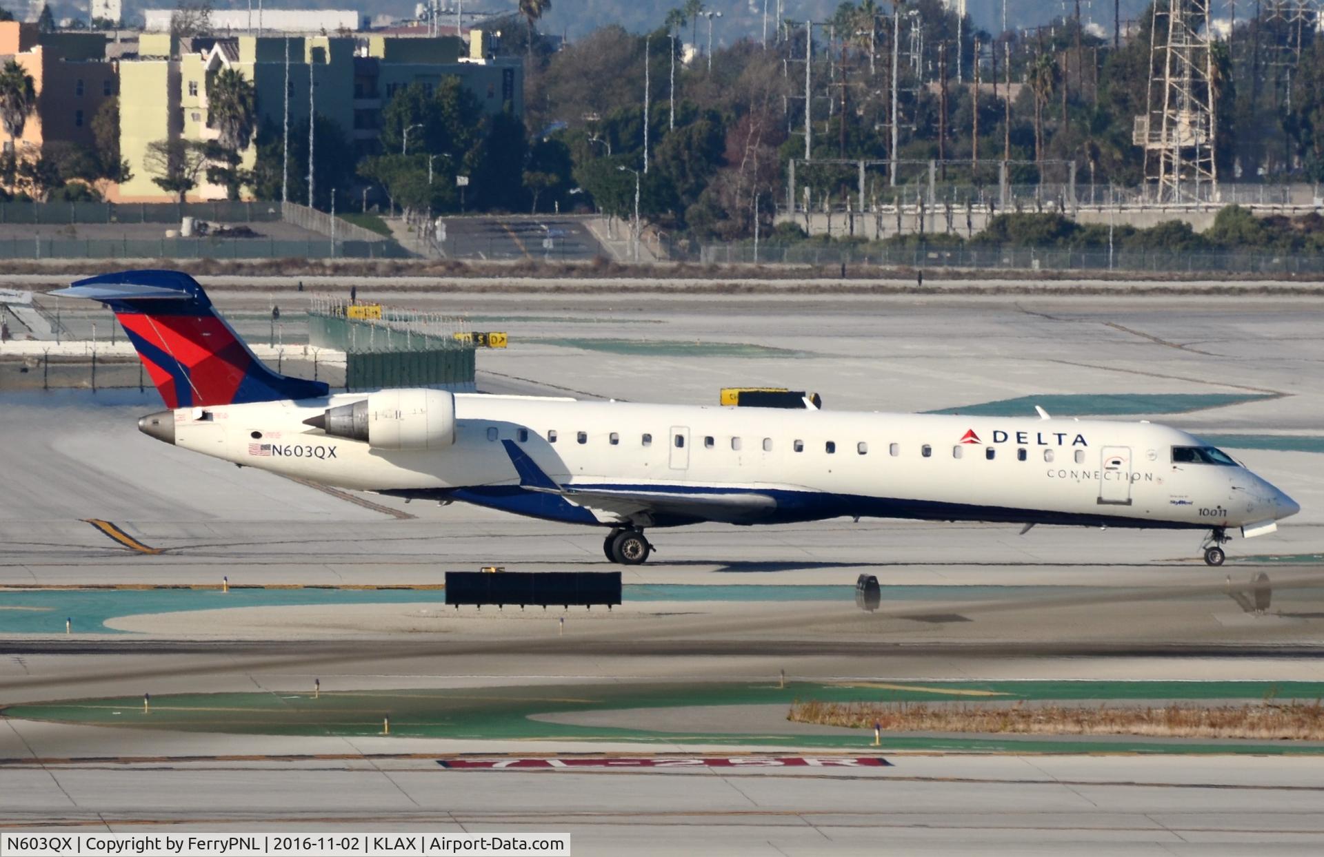 N603QX, 2001 Bombardier CRJ-550 C/N 10011, Delta Connection CL700