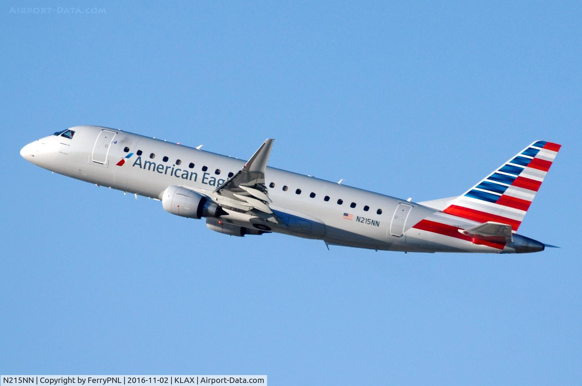 N215NN, 2015 Embraer 175LR (ERJ-170-200LR) C/N 17000511, American Eagle ERJ175