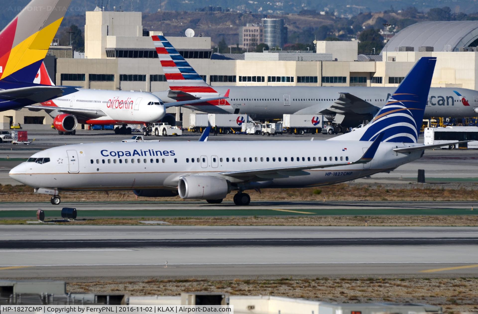 HP-1827CMP, 2012 Boeing 737-8V3 C/N 38142, Copa B738