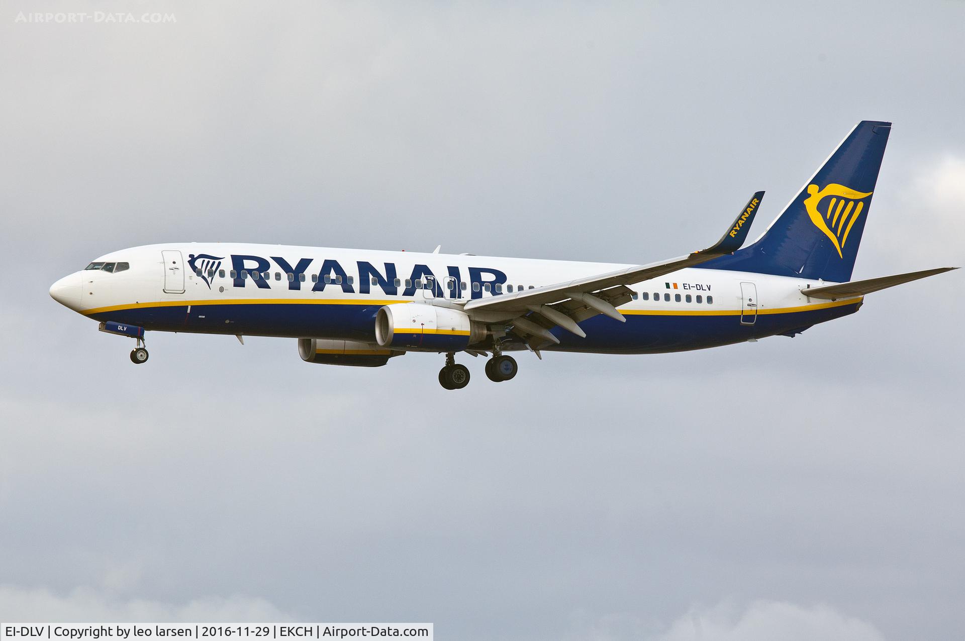 EI-DLV, 2006 Boeing 737-8AS C/N 33598, Copenhagen 29.11.16