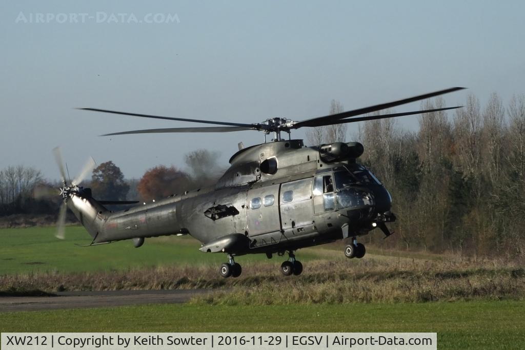 XW212, 1971 Westland Puma HC.1 C/N 1111, Landing