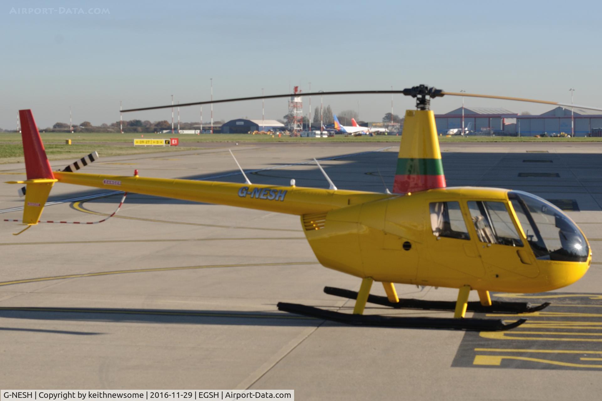 G-NESH, 2007 Robinson R44 Clipper II C/N 11609, Nice Visitor.