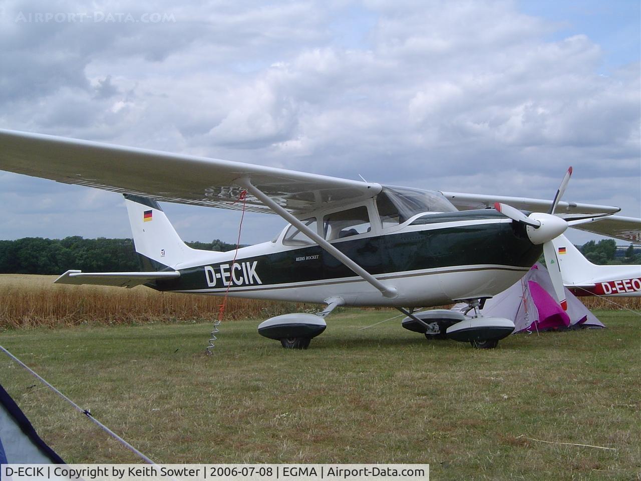 D-ECIK, Reims FR172H Reims Rocket C/N 0240, Visiting aircraft