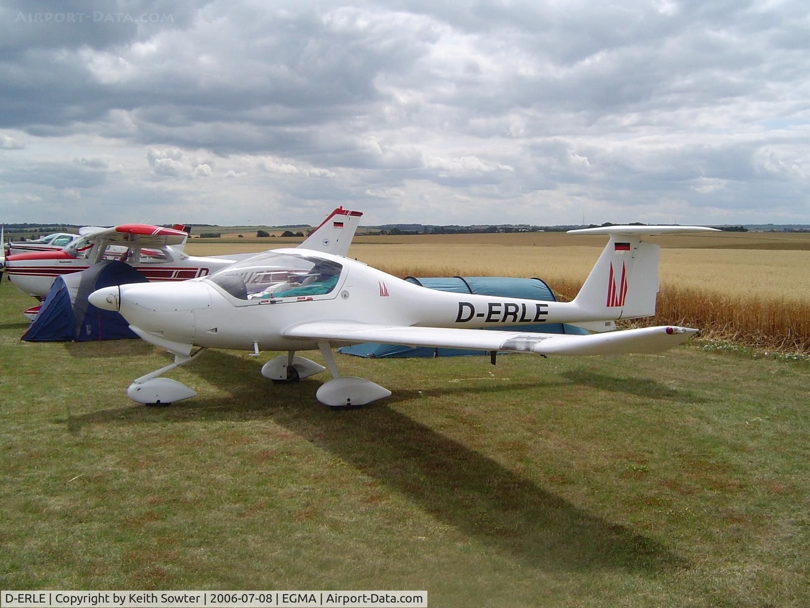 D-ERLE, Diamond DA-20A-1 Katana C/N 10231, Visiting aircraft