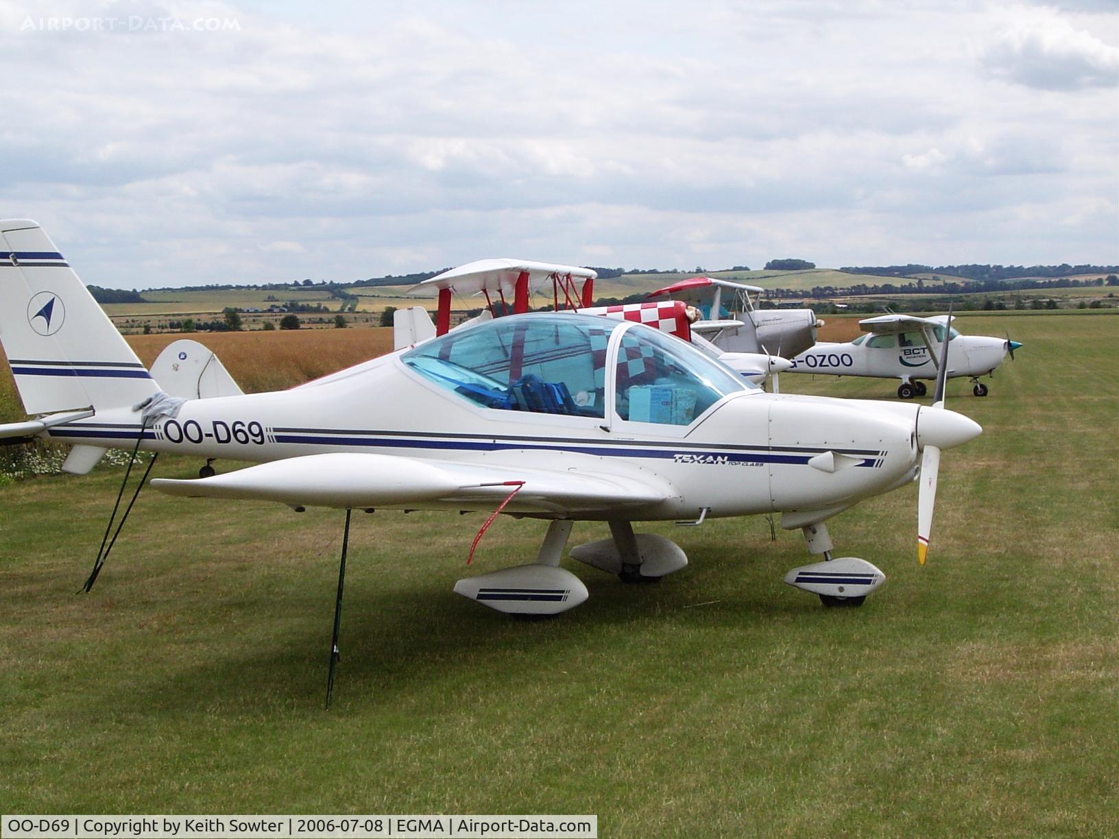 OO-D69, 2002 Fly Synthesis Texan C/N 2002/0015, Visiting aircraft
