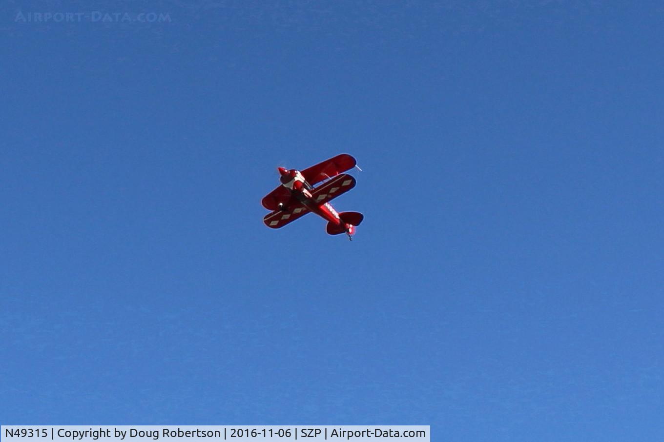 N49315, 1983 Pitts S-1T Special C/N 1013, 1983 Pitts Aerobatics S-1T SPECIAL, Lycoming AEIO-360 180 Hp, fast takeoff climb rate Rwy 22