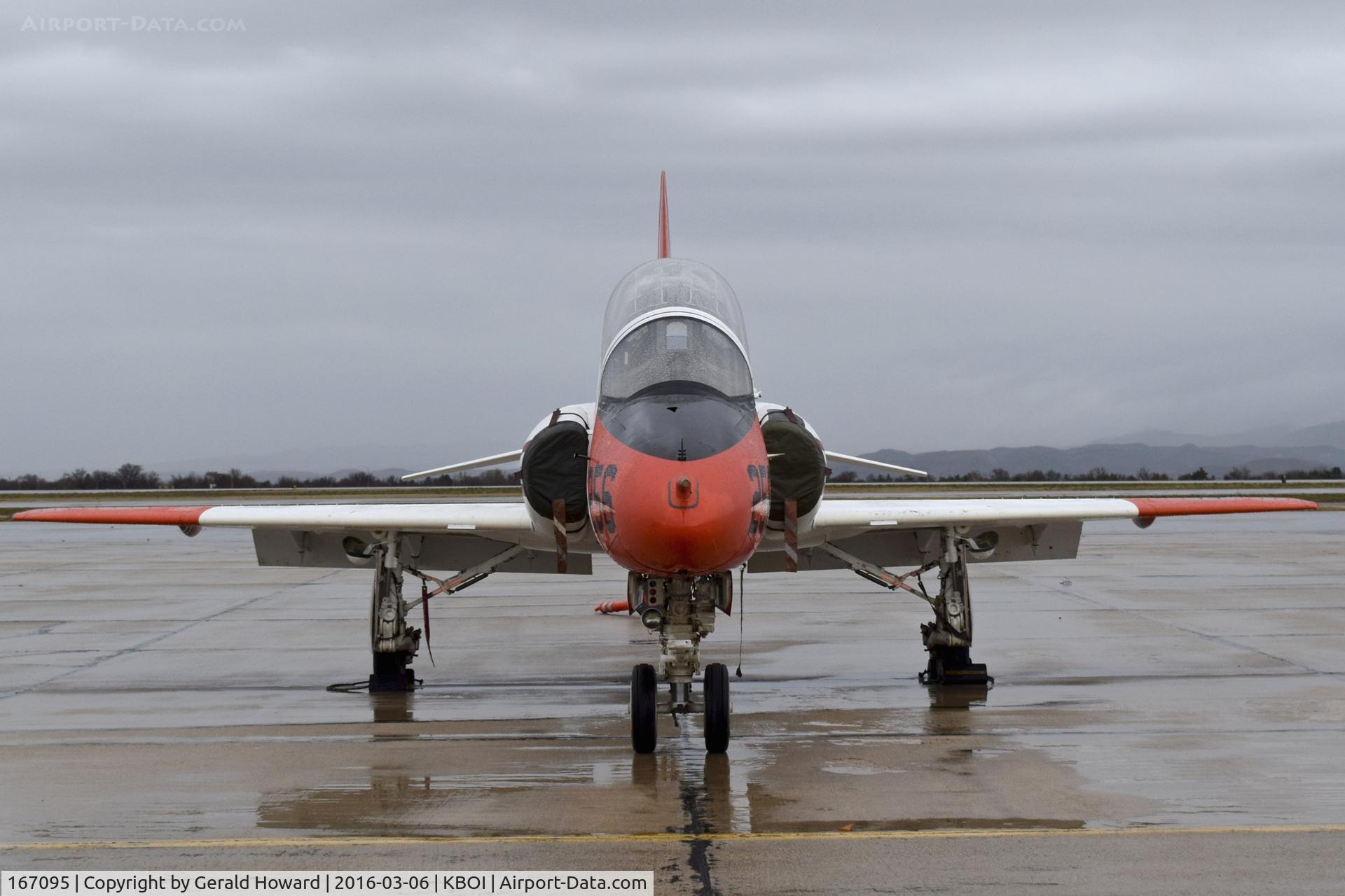 167095, Boeing T-45C Goshawk C/N C127, Sleek trainer.